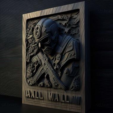 3D model Call of Duty Modern Warfare   Reflex Edition game (STL)